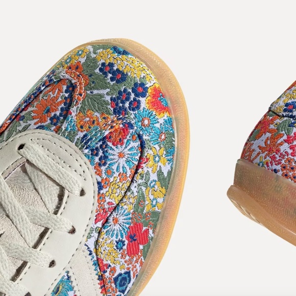 Adidas X London Liberty Gazelle Indoor "Floral Embroidery" - Picture 4 of 8